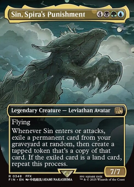 Sin, Spira's Punishment in the group Magic the Gathering / Sets / Final Fantasy Drop / Final Fantasy at Proxyprinters.com (104035)
