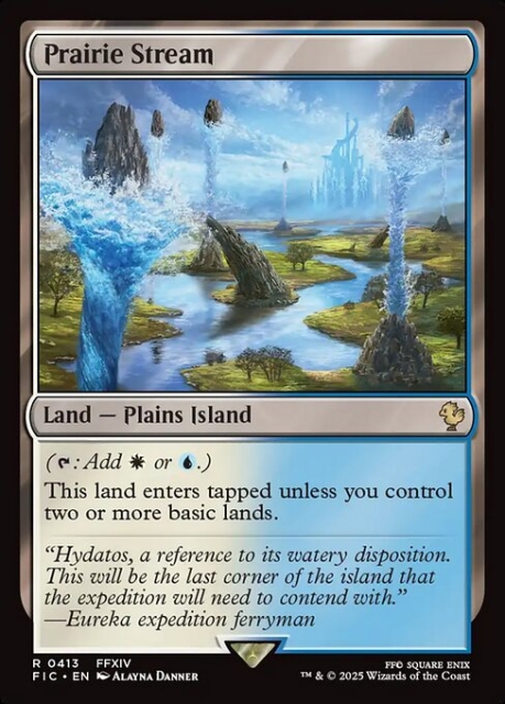 Prairie Stream in the group Magic the Gathering / Sets / Final Fantasy Drop / Final Fantasy Commander at Proxyprinters.com (104036)