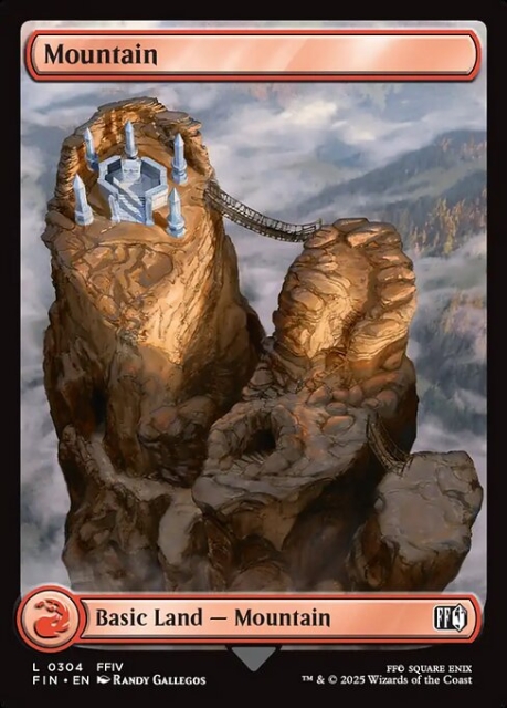 Mountain in the group Magic the Gathering / Sets / Final Fantasy Drop / Final Fantasy at Proxyprinters.com (104043)