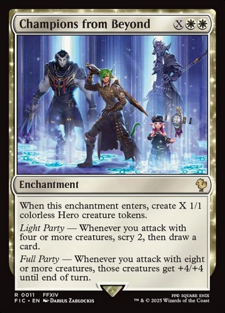 Champions from Beyond in the group Magic the Gathering / Sets / Final Fantasy Drop / Final Fantasy Commander at Proxyprinters.com (104049)