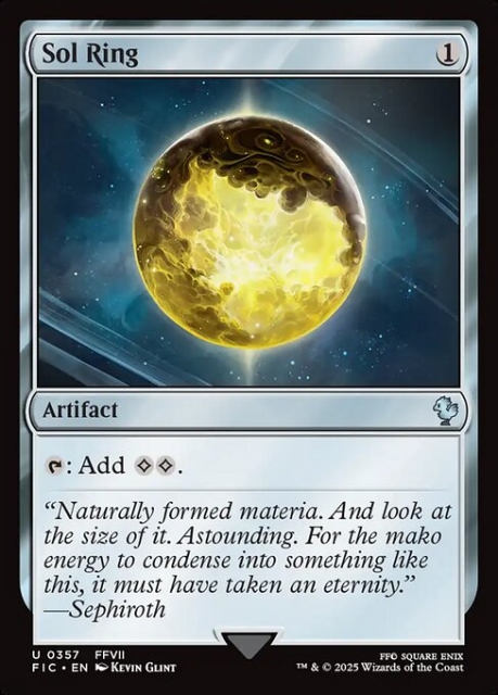 Sol Ring in the group Magic the Gathering / Sets / Final Fantasy Drop / Final Fantasy Commander at Proxyprinters.com (104050)