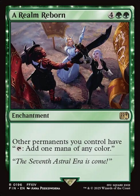 A Realm Reborn in the group Magic the Gathering / Sets / Final Fantasy Drop / Final Fantasy at Proxyprinters.com (104053)