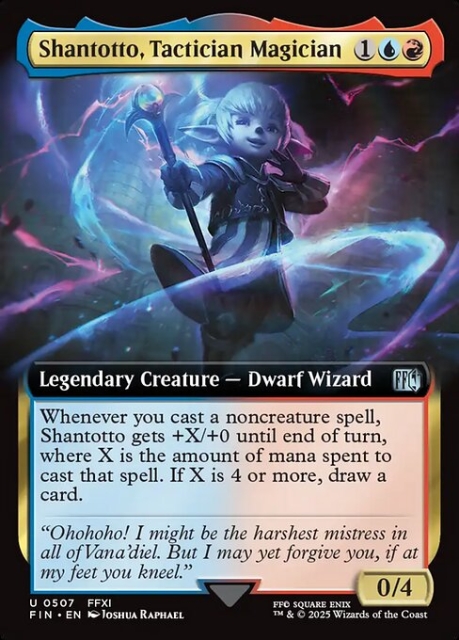 Shantotto, Tactician Magician in the group Magic the Gathering / Sets / Final Fantasy Drop / Final Fantasy at Proxyprinters.com (104055)