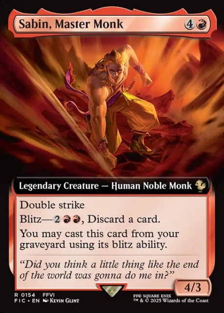 Sabin, Master Monk in the group Magic the Gathering / Types / Creatures / Human at Proxyprinters.com (104062)