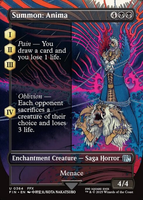 Summon: Anima in the group Magic the Gathering / Sets / Final Fantasy Drop / Final Fantasy at Proxyprinters.com (104066)