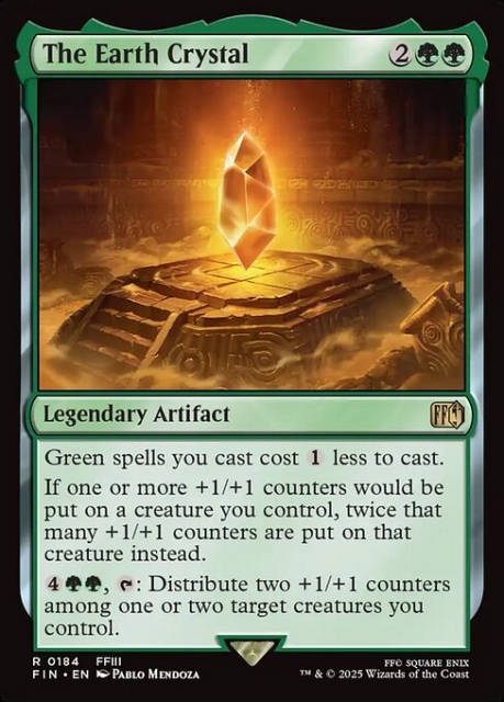 The Earth Crystal in the group Magic the Gathering / Sets / Final Fantasy Drop / Final Fantasy at Proxyprinters.com (104072)