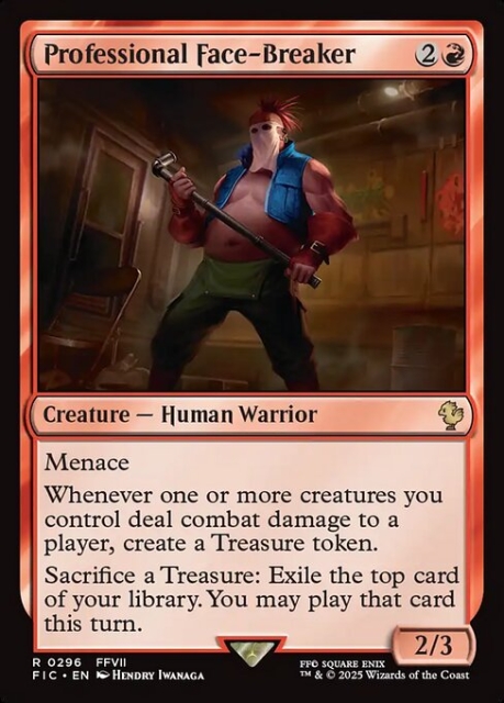 Professional Face-Breaker in the group Magic the Gathering / Sets / Final Fantasy Drop / Final Fantasy Commander at Proxyprinters.com (104073)