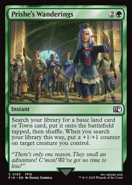 Prishe's Wanderings in the group Magic the Gathering / Sets / Final Fantasy Drop / Final Fantasy at Proxyprinters.com (104074)