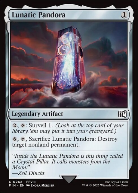 Lunatic Pandora in the group Magic the Gathering / Sets / Final Fantasy Drop / Final Fantasy at Proxyprinters.com (104075)