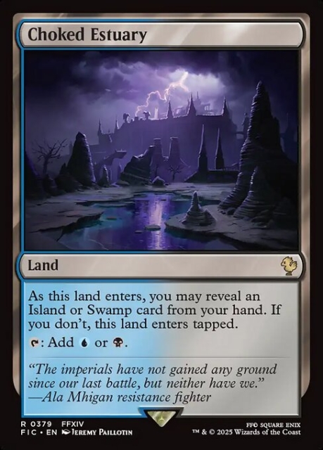 Choked Estuary in the group Magic the Gathering / Sets / Final Fantasy Drop / Final Fantasy Commander at Proxyprinters.com (104085)
