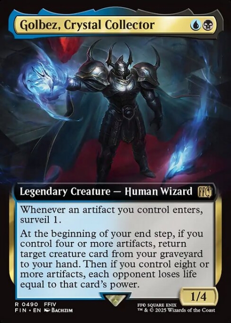 Golbez, Crystal Collector in the group Magic the Gathering / Sets / Final Fantasy Drop / Final Fantasy at Proxyprinters.com (104089)