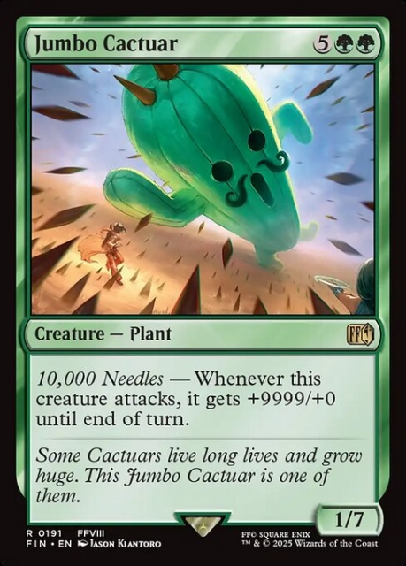 Jumbo Cactuar in the group Magic the Gathering / Sets / Final Fantasy Drop / Final Fantasy at Proxyprinters.com (104090)