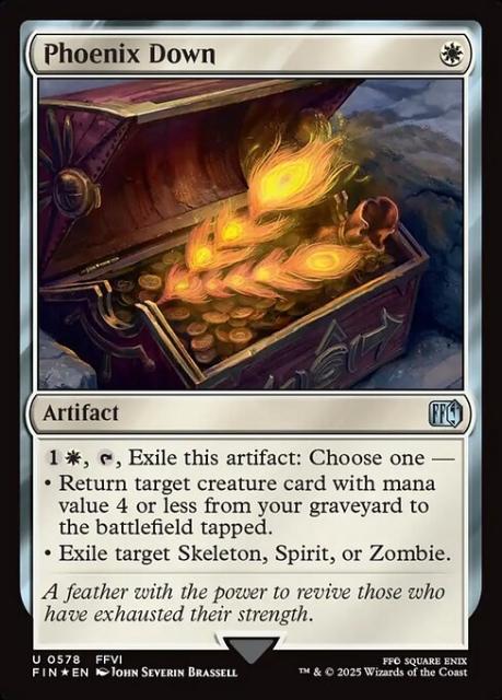 Phoenix Down in the group Magic the Gathering / Sets / Final Fantasy Drop / Final Fantasy at Proxyprinters.com (104104)