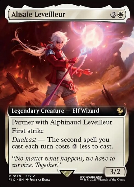 Alisaie Leveilleur in the group Magic the Gathering / Sets / Final Fantasy Drop / Final Fantasy Commander at Proxyprinters.com (104107)