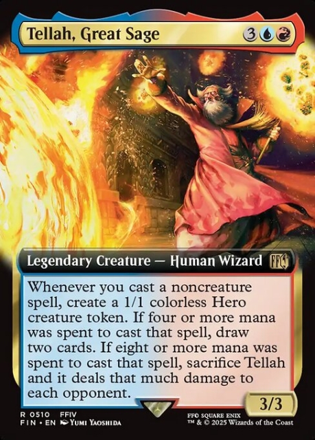 Tellah, Great Sage in the group Magic the Gathering / Types / Creatures / Human at Proxyprinters.com (104121)