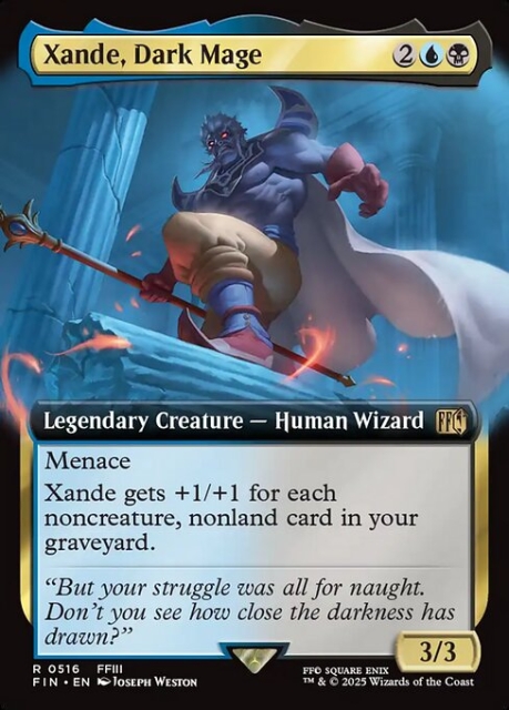 Xande, Dark Mage in the group Magic the Gathering / Sets / Final Fantasy Drop / Final Fantasy at Proxyprinters.com (104122)