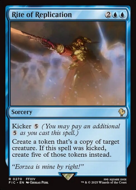 Rite of Replication in the group Magic the Gathering / Sets / Final Fantasy Drop / Final Fantasy Commander at Proxyprinters.com (104127)