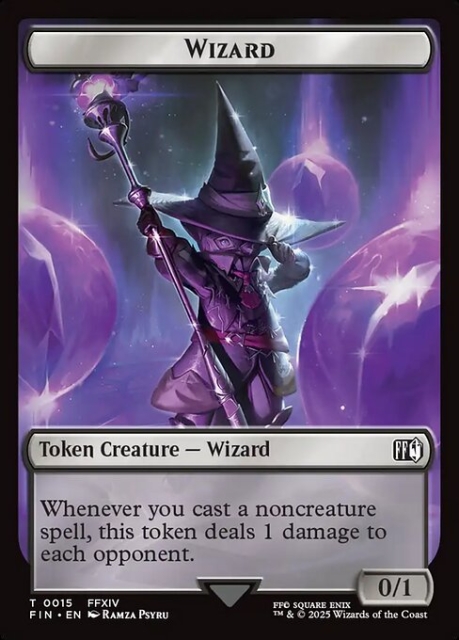 Wizard in the group Magic the Gathering / Sets / Final Fantasy Drop / Final Fantasy Tokens at Proxyprinters.com (104131)