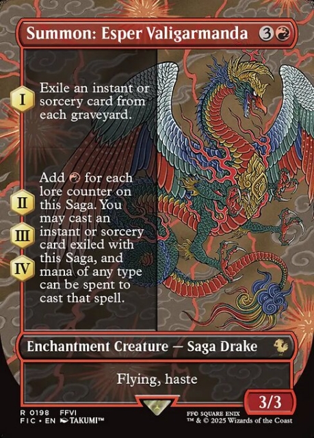 Summon: Esper Valigarmanda in the group Magic the Gathering / Sets / Final Fantasy Drop / Final Fantasy Commander at Proxyprinters.com (104133)