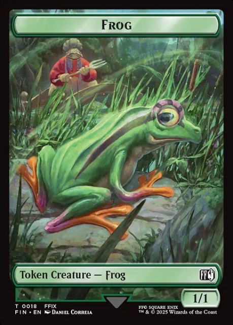 Frog in the group Magic the Gathering / Sets / Final Fantasy Drop / Final Fantasy Tokens at Proxyprinters.com (104135)