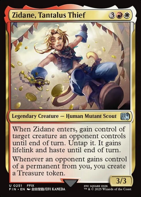 Zidane, Tantalus Thief in the group Magic the Gathering / Types / Creatures / Human at Proxyprinters.com (104137)