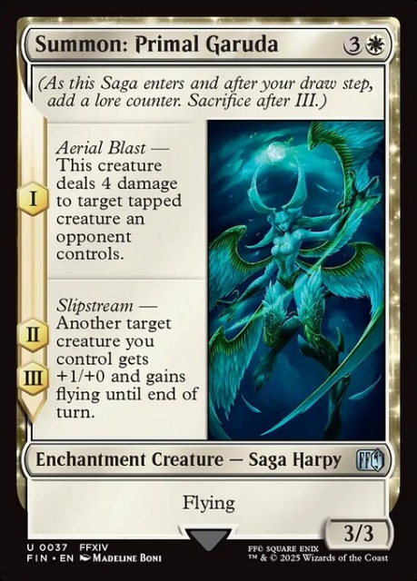 Summon: Primal Garuda in the group Magic the Gathering / Sets / Final Fantasy Drop / Final Fantasy at Proxyprinters.com (104138)