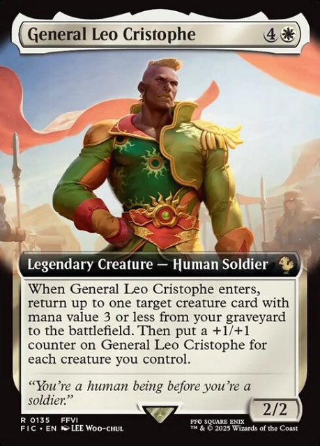 General Leo Cristophe in the group Magic the Gathering / Sets / Final Fantasy Drop / Final Fantasy Commander at Proxyprinters.com (104144)