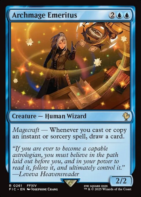 Archmage Emeritus in the group Magic the Gathering / Sets / Final Fantasy Drop / Final Fantasy Commander at Proxyprinters.com (104157)