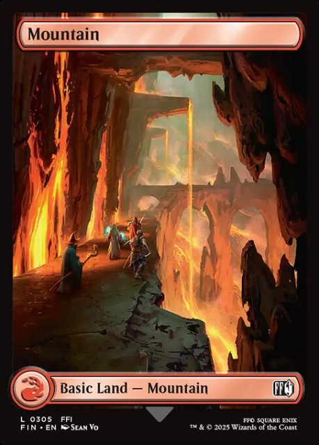 Mountain in the group Magic the Gathering / Sets / Final Fantasy Drop / Final Fantasy at Proxyprinters.com (104165)