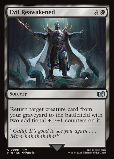 Evil Reawakened in the group Magic the Gathering / Sets / Final Fantasy Drop / Final Fantasy at Proxyprinters.com (104173)