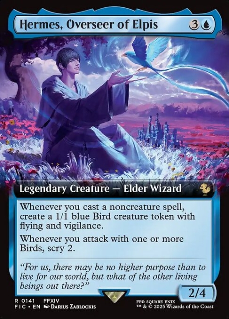 Hermes, Overseer of Elpis in the group Magic the Gathering / Sets / Final Fantasy Drop / Final Fantasy Commander at Proxyprinters.com (104174)