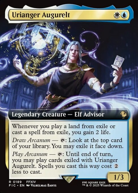 Urianger Augurelt in the group Magic the Gathering / Sets / Final Fantasy Drop / Final Fantasy Commander at Proxyprinters.com (104175)
