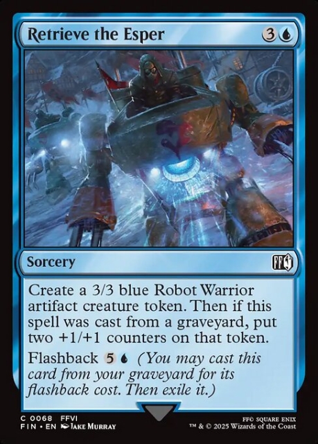 Retrieve the Esper in the group Magic the Gathering / Sets / Final Fantasy Drop / Final Fantasy at Proxyprinters.com (104176)