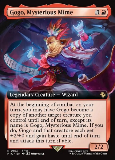Gogo, Mysterious Mime in the group Magic the Gathering / Sets / Final Fantasy Drop / Final Fantasy Commander at Proxyprinters.com (104177)