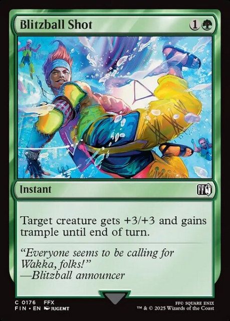 Blitzball Shot in the group Magic the Gathering / Sets / Final Fantasy Drop / Final Fantasy at Proxyprinters.com (104179)