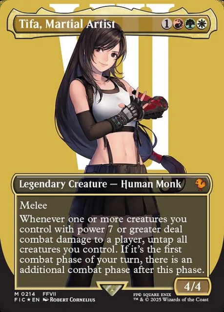 Tifa, Martial Artist in the group Magic the Gathering / Sets / Final Fantasy Drop / Final Fantasy Commander at Proxyprinters.com (104181)