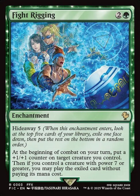 Fight Rigging in the group Magic the Gathering / Sets / Final Fantasy Drop / Final Fantasy Commander at Proxyprinters.com (104184)