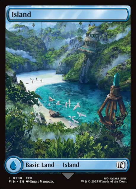 Island in the group Magic the Gathering / Sets / Final Fantasy Drop / Final Fantasy at Proxyprinters.com (104187)