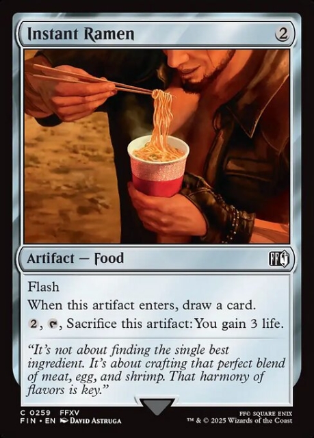 Instant Ramen in the group Magic the Gathering / Sets / Final Fantasy Drop / Final Fantasy at Proxyprinters.com (104189)