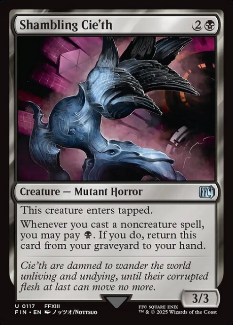 Shambling Cie'th in the group Magic the Gathering / Sets / Final Fantasy Drop / Final Fantasy at Proxyprinters.com (104191)