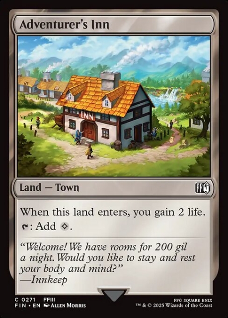 Adventurer's Inn in the group Magic the Gathering / Sets / Final Fantasy Drop / Final Fantasy at Proxyprinters.com (104194)