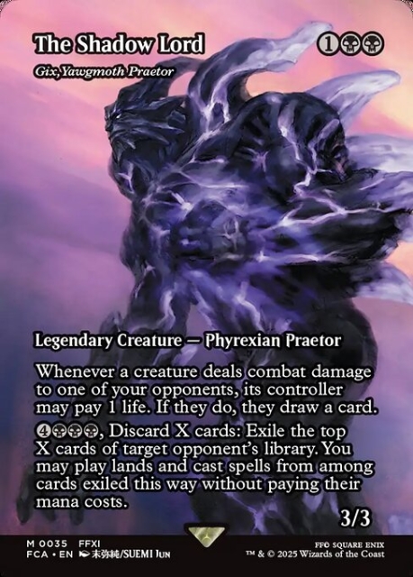 Gix, Yawgmoth Praetor in the group Magic the Gathering / Sets / Final Fantasy Drop / Final Fantasy: Through the Ages at Proxyprinters.com (104199)
