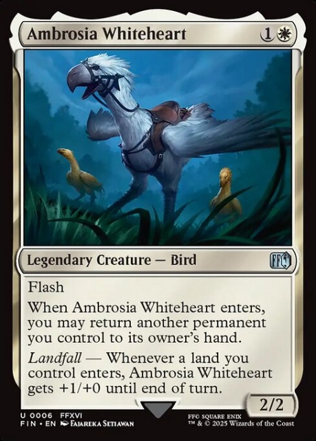 Ambrosia Whiteheart in the group Magic the Gathering / Sets / Final Fantasy Drop / Final Fantasy at Proxyprinters.com (104201)