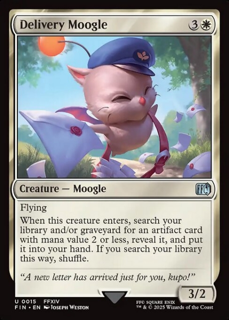 Delivery Moogle in the group Magic the Gathering / Sets / Final Fantasy Drop / Final Fantasy at Proxyprinters.com (104211)
