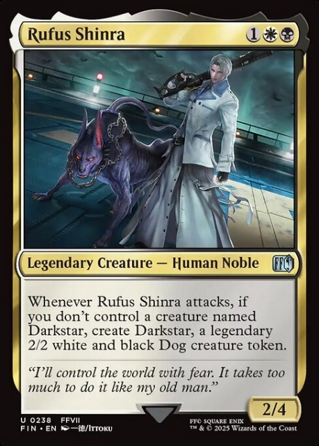 Rufus Shinra in the group Magic the Gathering / Sets / Final Fantasy Drop / Final Fantasy at Proxyprinters.com (104212)