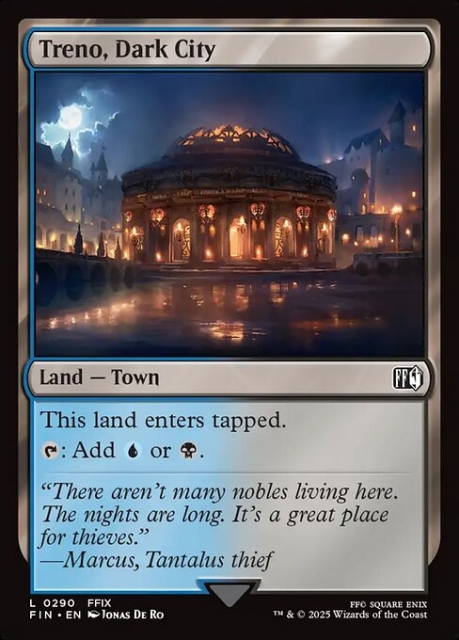 Treno, Dark City in the group Magic the Gathering / Sets / Final Fantasy Drop / Final Fantasy at Proxyprinters.com (104214)