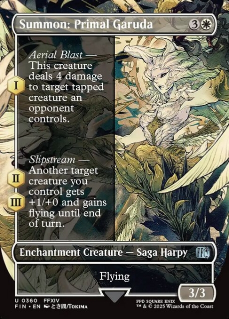 Summon: Primal Garuda in the group Magic the Gathering / Sets / Final Fantasy Drop / Final Fantasy at Proxyprinters.com (104220)