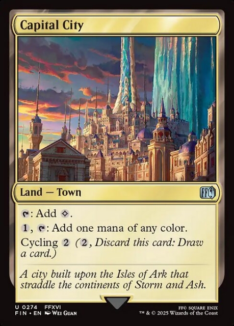 Capital City in the group Magic the Gathering / Sets / Final Fantasy Drop / Final Fantasy at Proxyprinters.com (104223)