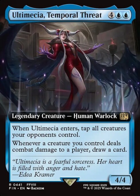 Ultimecia, Temporal Threat in the group Magic the Gathering / Sets / Final Fantasy Drop / Final Fantasy at Proxyprinters.com (104228)