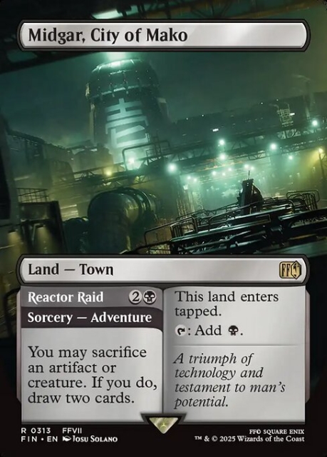 Midgar, City of Mako // Reactor Raid in the group Magic the Gathering / Sets / Final Fantasy Drop / Final Fantasy at Proxyprinters.com (104236)